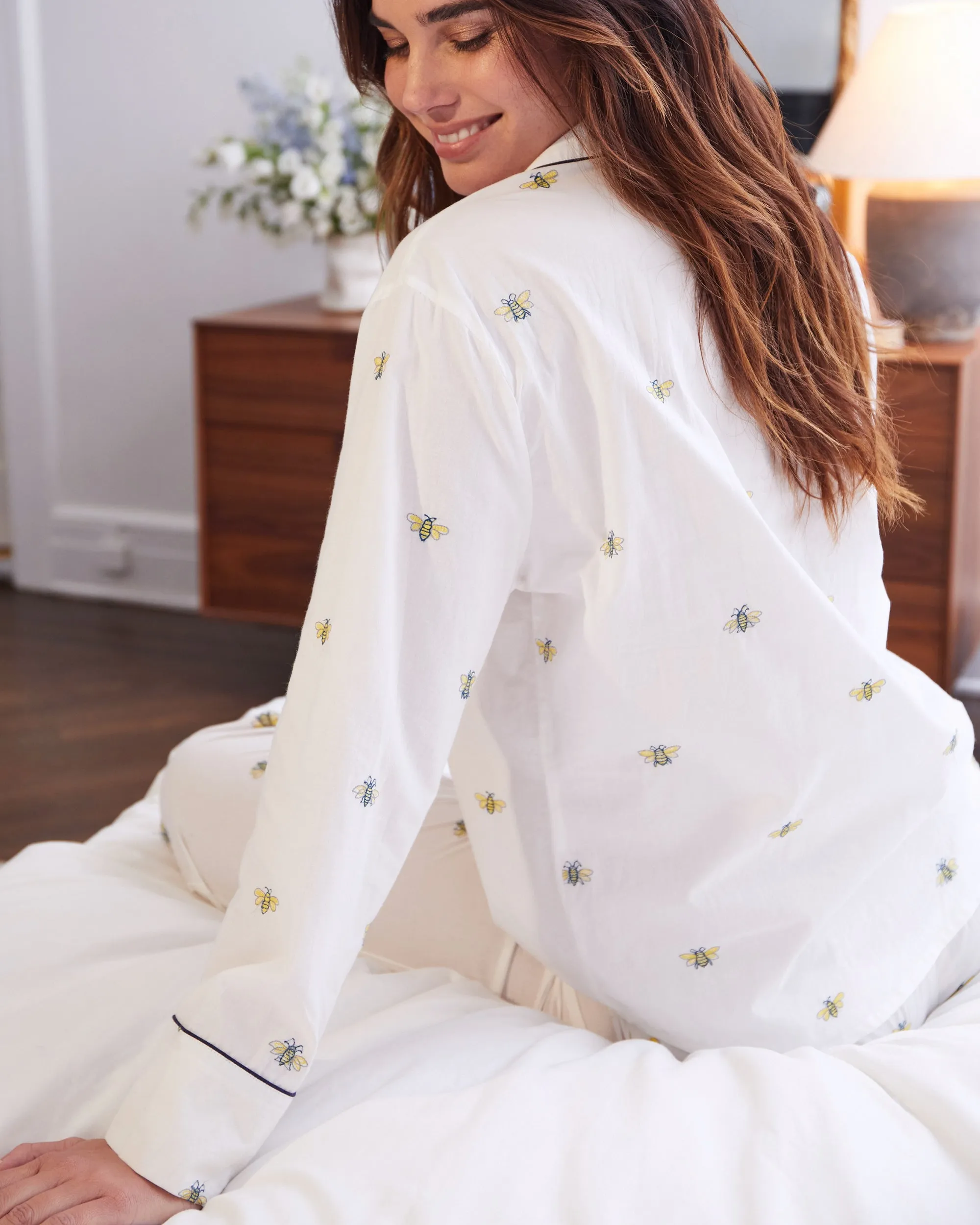 Beekeeper - Long Sleep Set - Cloud