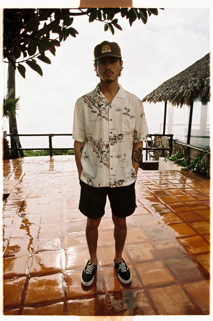 Bunker Slub S/S Camp Collar Woven Shirt