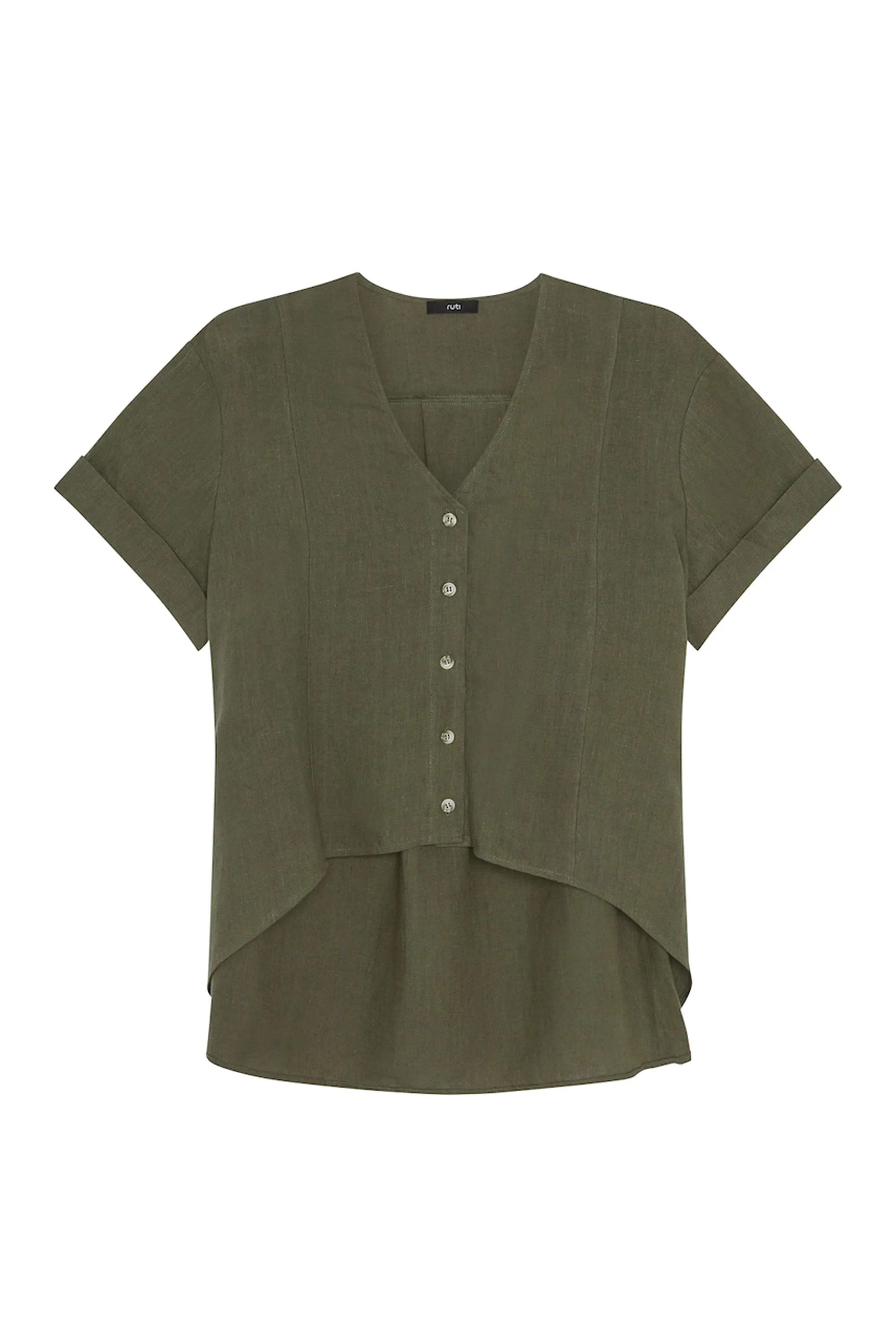 Drifter Oversized Linen Top