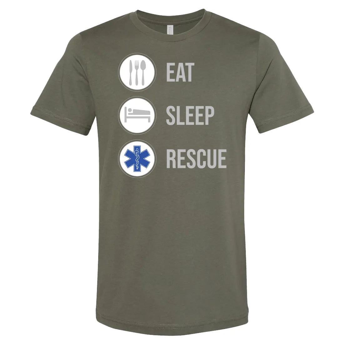 Eat Sleep Rescue EMT T-shirt