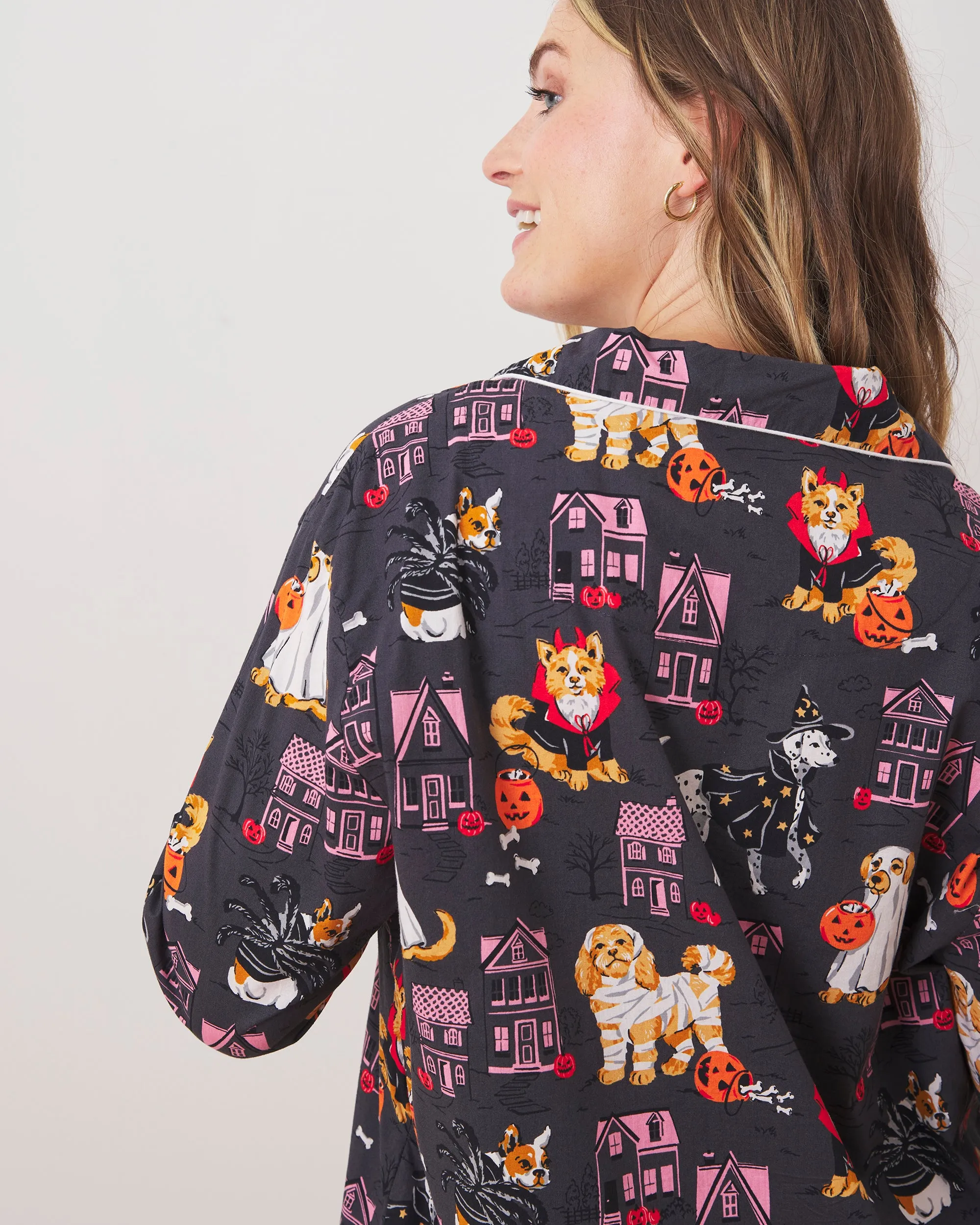 Howloween Night - Sleep Shirt - Moon Rock