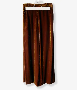 nowos/VELOUR PANTS(BROWN)