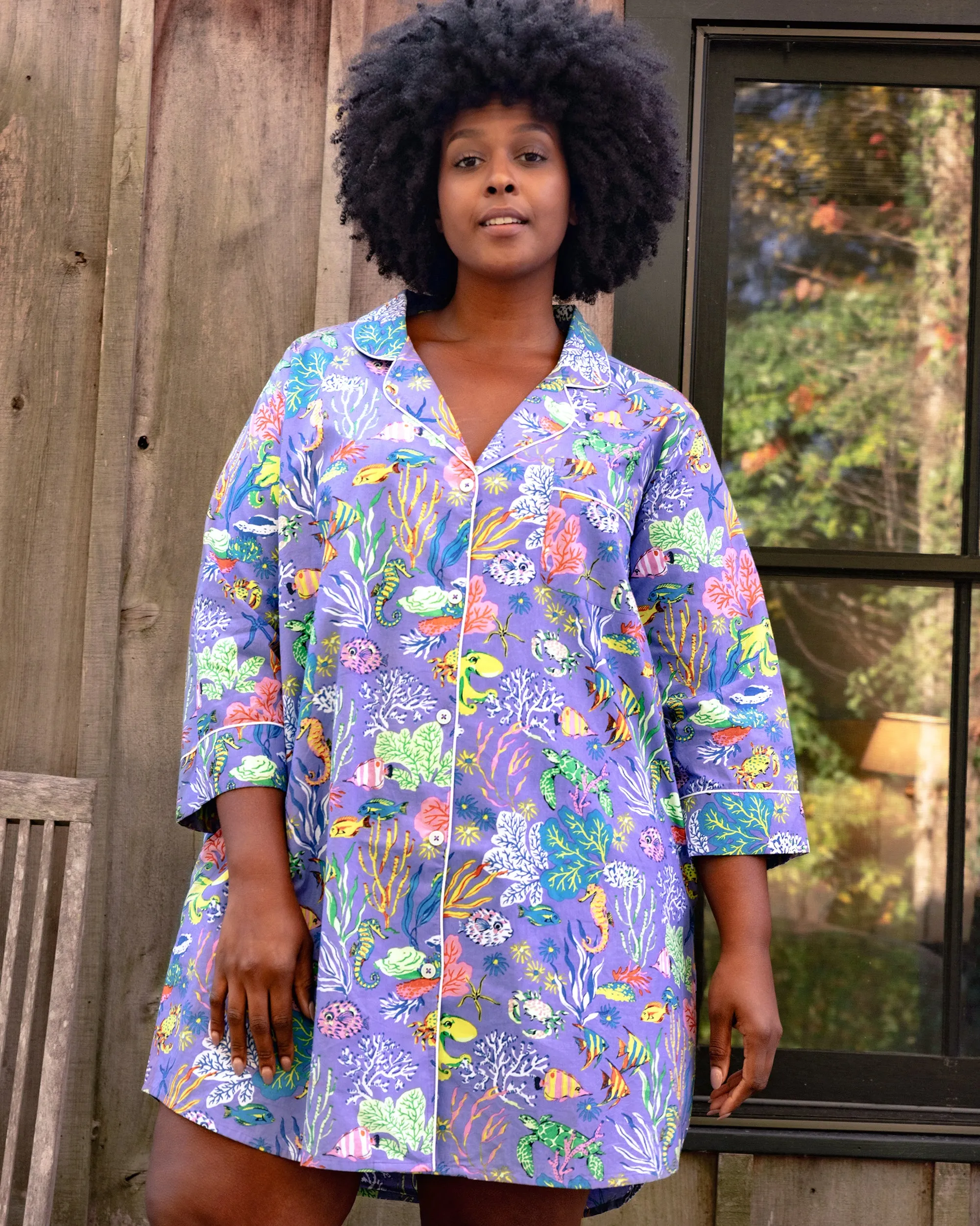 Oceania - Sleep Shirt - Lavender