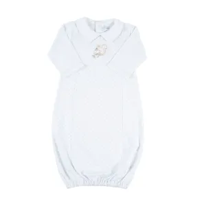 Pointed Collar Little Squirrel Gown