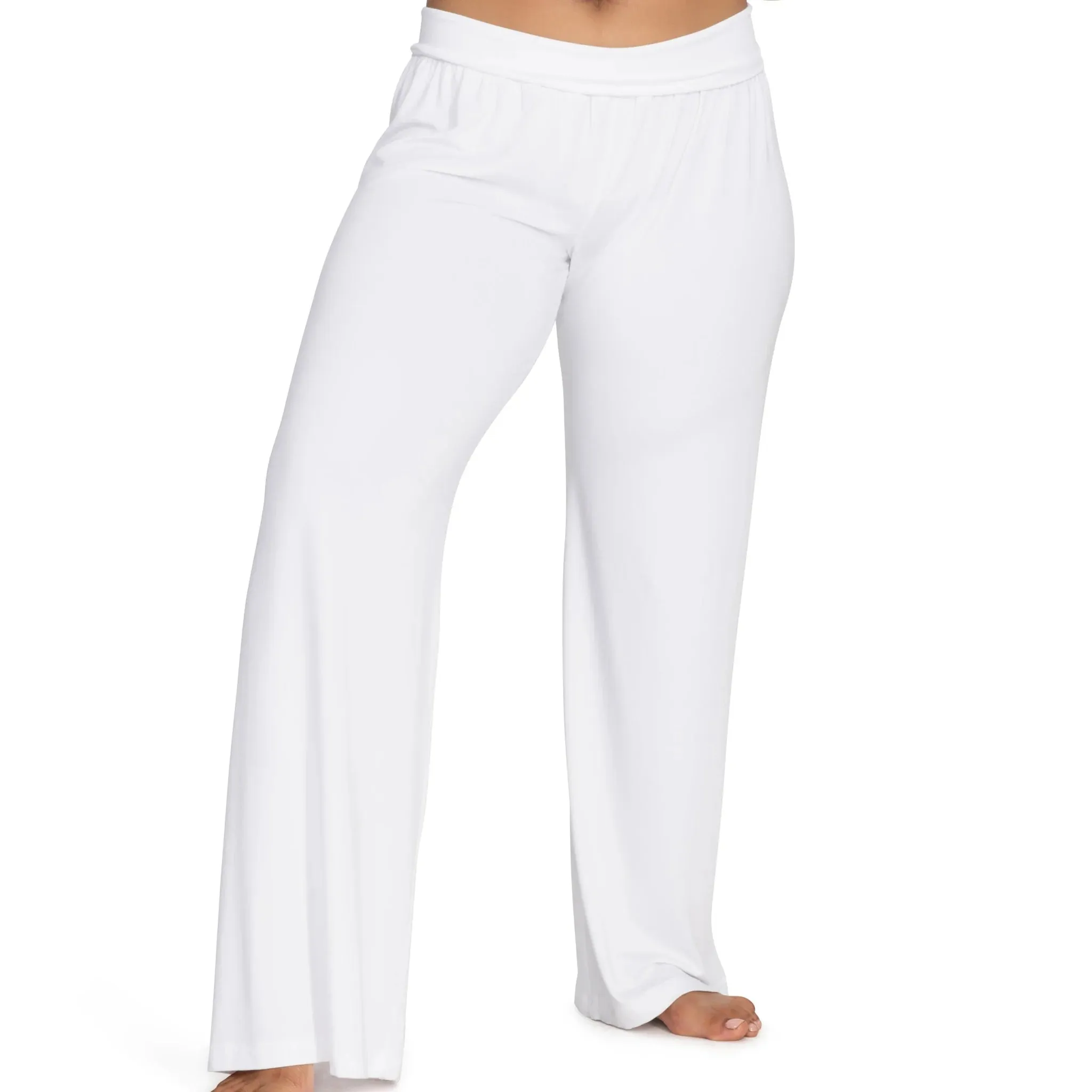 Signature Comfy Modal Lounge Pant in White