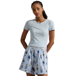 Sleep Boxer Allover Bear (Oxford Blue)
