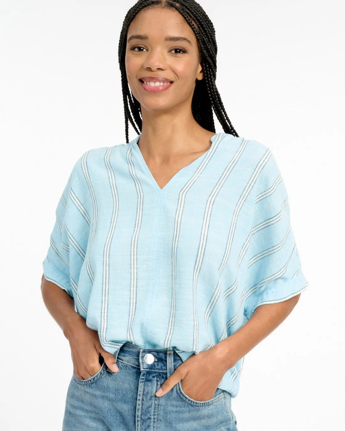 Striped Wynne Blouse