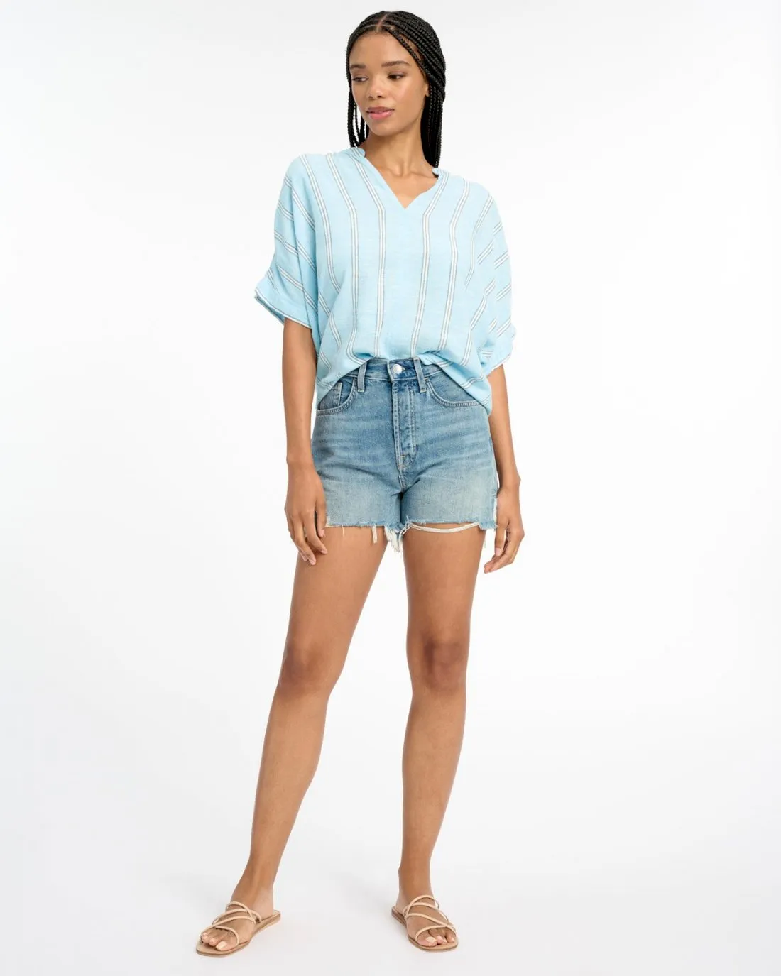 Striped Wynne Blouse