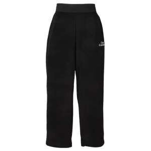 VELOUR TRACK PANTS / BLACK