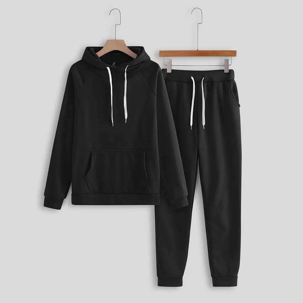 Womens 2 Piece Outfits Sweatsuits Lounge Sets Oversized Hoodie Sweatshirts High Waist Workout Joggers Fall Outfits